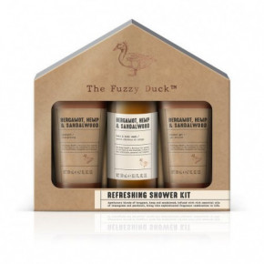 Baylis & Harding Bergamot, Hemp & Sandalwood Refreshing Shower Gift Set Kūno priežiūros priemonių rinkinys vyrams