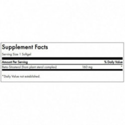 SWANSON Beta - Sitosterol Cardiovascular Health Maximum Strength Beta sitosterolis 60 kapsulių