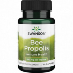 SWANSON Bee Propolis Immune Health 550mg Bičių pikis (propolis) 60 kapsulių