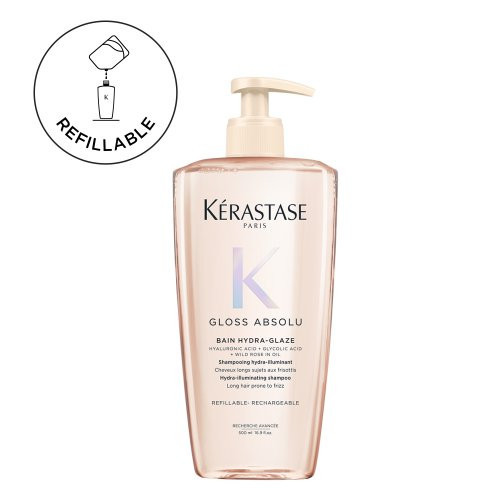 Kérastase Gloss Absolu Bain Hydra-Glaze Drėkinamasis ir žvilgesio suteikiantis šampūnas 250ml