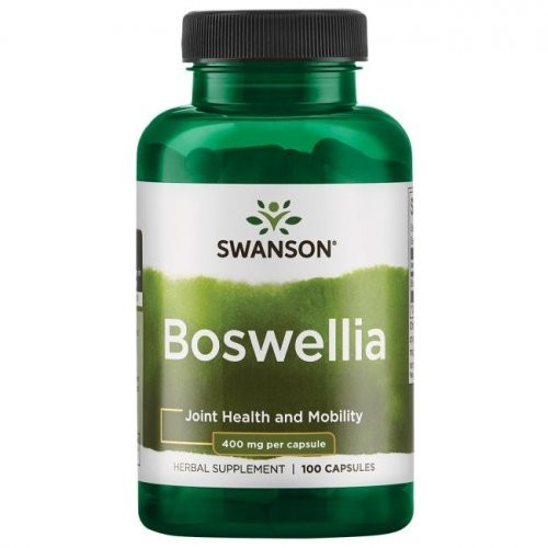 SWANSON Boswellia Joint Health and Mobility 400mg Bosvelia 100 kapsulių