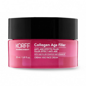 KORFF Collagen Age Filler Anti-Age Face Cream Stangrinamasis veido kremas 50ml