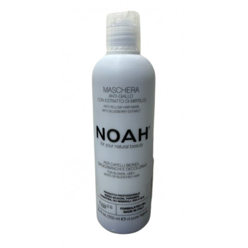 Noah 2.6 Anti-Yellow Hair Mask Geltonus tonus neutralizuojanti plaukų kaukė 250ml