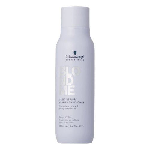 Schwarzkopf Professional BlondMe Bond Repair Purple Conditioner Neutralizuojantis geltonus atspalvius kondicionierius 250ml