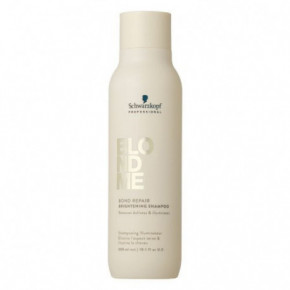 Schwarzkopf Professional BlondMe Bond Repair Brightening Shampoo Juuste värvi parandav šampoon 300ml