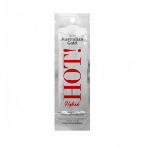 Australian Gold HOT! Hybrid Maximum Tanning Energy Intensifier Įdegį skatinantis kremas 15ml