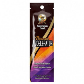 Australian Gold Bronze Accelerator Natural Dark Bronzer Įdegį skatinantis losjonas 15ml