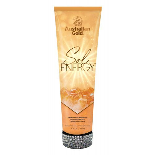 Australian Gold Sol Energy Natural Bronzer With Sunshine Glow Blend Kremas deginimuisi soliariume 250ml