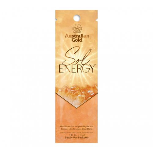 Australian Gold Sol Energy Natural Bronzer With Sunshine Glow Blend Kremas deginimuisi soliariume 250ml