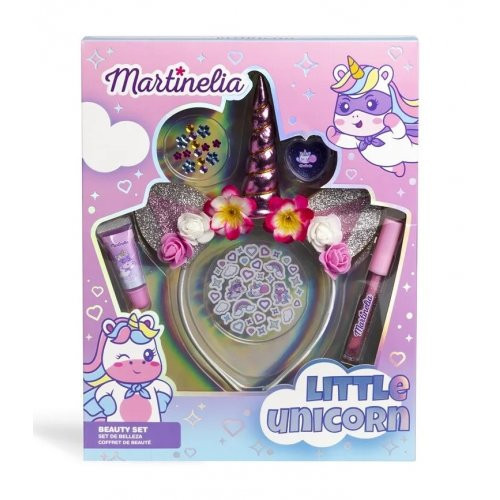 Martinelia LIittle Unicorn Hair & Beauty Set Vaikiškos kosmetikos komplektas Rinkinys