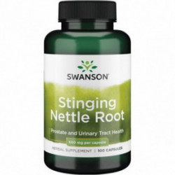 SWANSON Stinging Nettle Root Prostate and Ulinary Trach Health 500mg Didžioji dilgelė 100 kapsulių