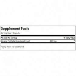 SWANSON Stinging Nettle Root Prostate and Ulinary Trach Health 500mg Didžioji dilgelė 100 kapsulių