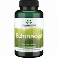 SWANSON Echinacea Immune Health 400mg Ežiuolė 100 kapsulių