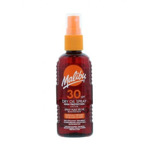 Malibu Dry Oil Spray SPF30 Apsauginis įdegio sausas aliejus 200ml