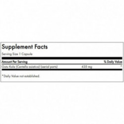 SWANSON Full Spectrum Gotu Kola Energy and Circulatory Support 435mg Energijos ir kraujotakos palaikymui 60 kapsulių