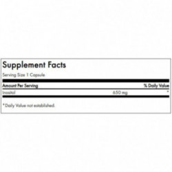 SWANSON Inositol Nervous System Health 650mg Inozitolis 100 kapsulių