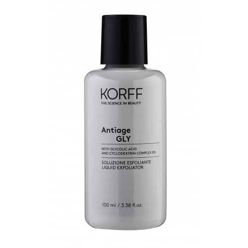 KORFF Antiage GLY Liquid Exfoliator Skystas veido šveitiklis nuo senėjimo 100ml