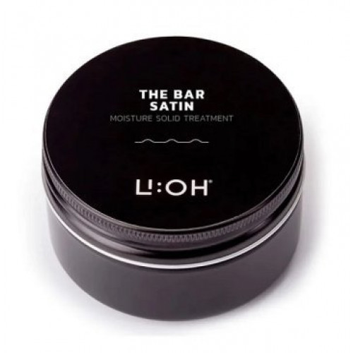 LI:OH The Bar Satin Moisture Solid Treatment Drėkinanti kietoji plaukų kaukė 85g
