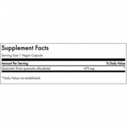 SWANSON Quercetin Immune Health 475mg Kvercetinas 60 kapsulių