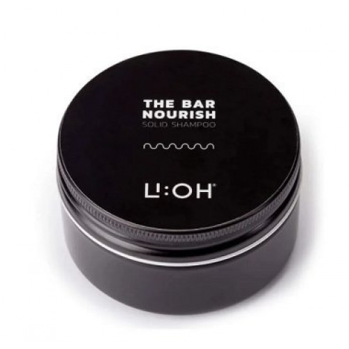 LI:OH The Bar Nourish Solid Shampoo Maitinantis, kietasis plaukų šampūnas 85g