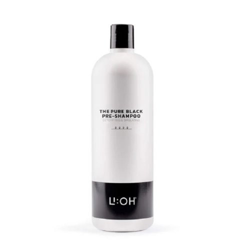 LI:OH The Pure Black Pre-Shampoo Detoksikuojantis, giliai valantis plaukų šampūnas 250ml