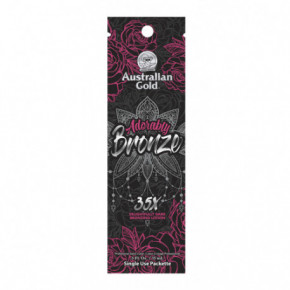Australian Gold Adorably Black 35x Delightfully Dark Bronzing Lotion Įdegį skatinantis losjonas 15ml