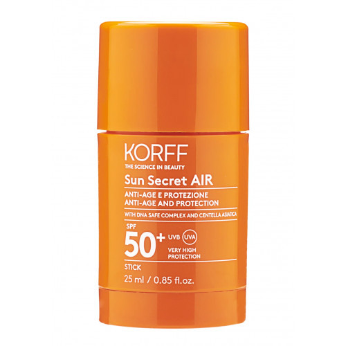 KORFF Sun Secret Air Stick SPF50+ Apsauginis pieštukas nuo saulės 25ml