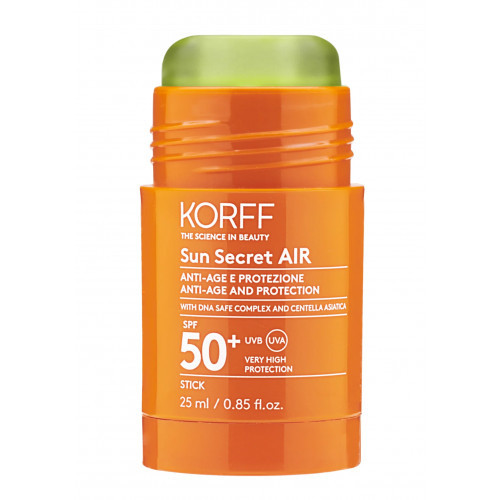 KORFF Sun Secret Air Stick SPF50+ Apsauginis pieštukas nuo saulės 25ml