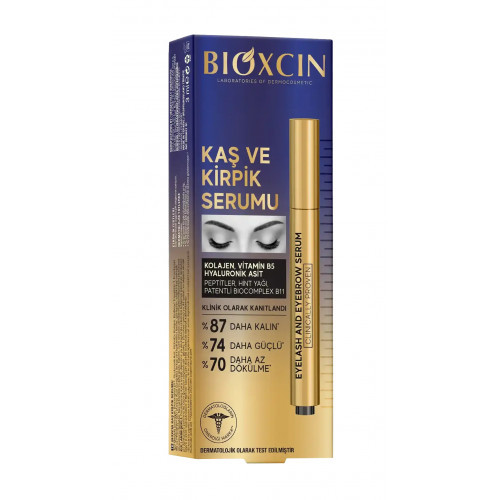 Bioxcin (Bioxsine) Eyelash And Eyebrow Serum Blakstienų ir antakių augimą skatinantis serumas 3ml