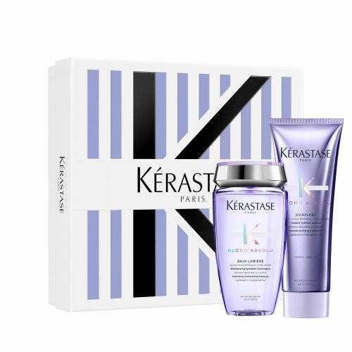 Kérastase Blond Absolu Gift Set Šviesintų plaukų priežiūros priemonių rinkinys 2x250ml