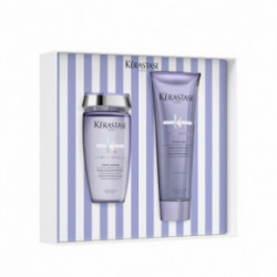 Kérastase Blond Absolu Gift Set Šviesintų plaukų priežiūros priemonių rinkinys 2x250ml