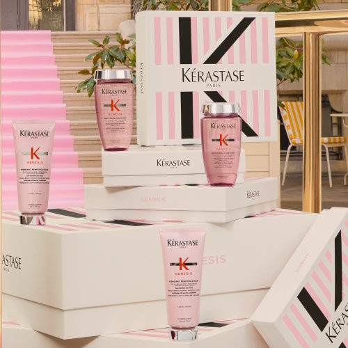 Kérastase Genesis Gift Set for Fortified Hair Plaukus stiprinantis rinkinys nuo plaukų slinkimo 250ml+200ml