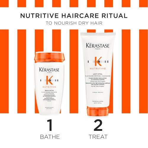 Kérastase Nutritive Hydrating Gift Set Drėkinamasis plonų ir sausų plaukų priežiūros rinkinys 250ml+200ml