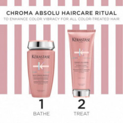 Kérastase Chroma Absolu Gift Set Drėkinamasis, apsauginis dažytų plaukų rinkinys 250ml+200ml