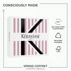 Kérastase Chroma Absolu Gift Set Drėkinamasis, apsauginis dažytų plaukų rinkinys 250ml+200ml