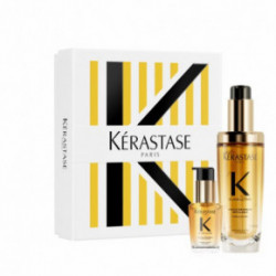 Kérastase Elixir Ultime L'Huile Gift Set Žvilgesio suteikiantis plaukų aliejų rinkinys visų tipų plaukams 75ml+30ml
