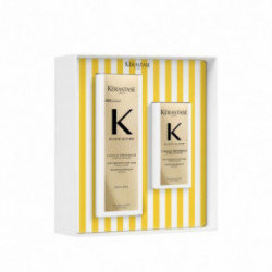 Kérastase Elixir Ultime L'Huile Gift Set Žvilgesio suteikiantis plaukų aliejų rinkinys visų tipų plaukams 75ml+30ml