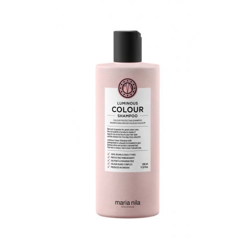 Maria Nila Luminous Colour Shampoo Spindesio suteikiantis dažytų plaukų šampūnas 350ml