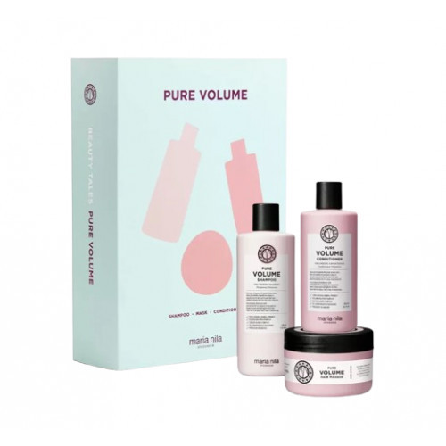 Maria Nila Pure Volume Hair Beauty Box Apimties plaukams suteikiantis rinkinys
