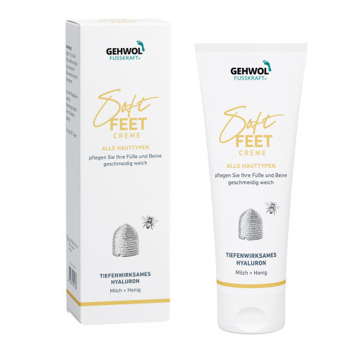 Gehwol Fusskraft Soft Feet Pėdų kremas su hialurono rūgštimi 125ml