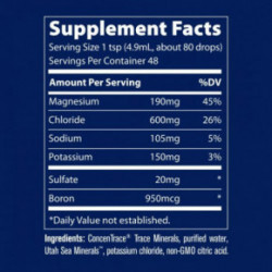 Trace Minerals 40,000 Volts Electrolyte Concentrate Elektrolitai 237ml