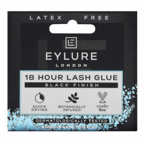 Eylure 18 Hour Lash Glue Black Finish Dirbtinių blakstienų klijai 4.5ml