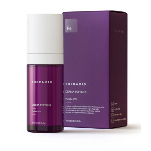 Theramid Derma-Peptides Face Serum Veido serumas su peptidais 30ml