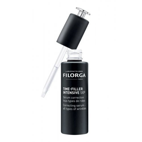 Filorga TIME-FILLER INTENSIVE 5XP Serum Inovatyvus veido serumas brandžiai odai su ryškėjančiomis raukšlėmis 30ml