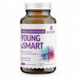 Ecosh Young & Smart Maisto papildas imunitetui 90 kapsulių