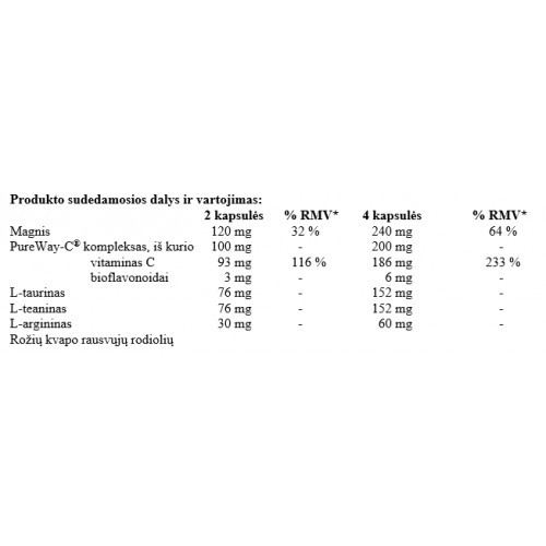 Ecosh Young & Smart Maisto papildas imunitetui 90 kapsulių