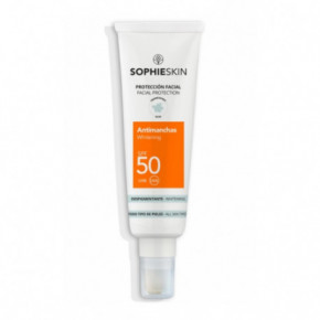 Sophie Skin Sun Protection Whitening Face Cream Pigmentines dėmes mažinantis veido kremas su SPF50 apsauga 50ml