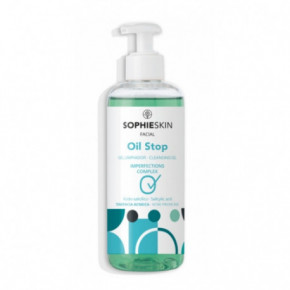 Sophie Skin Oil Stop Cleansing Face Gel Gelinis veido prausiklis 250ml