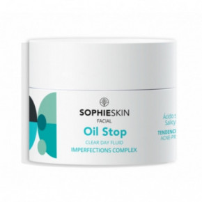 Sophie Skin Oil Stop Fluid Dieninis, odai matinį efektą suteikiantis fluidas 50ml