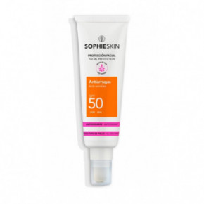 Sophie Skin Sun Protection Anti-Wrinkles Facial Sunscreen Jauninantis apsauginis veido kremas nuo saulės SPF50 apsauga 50ml